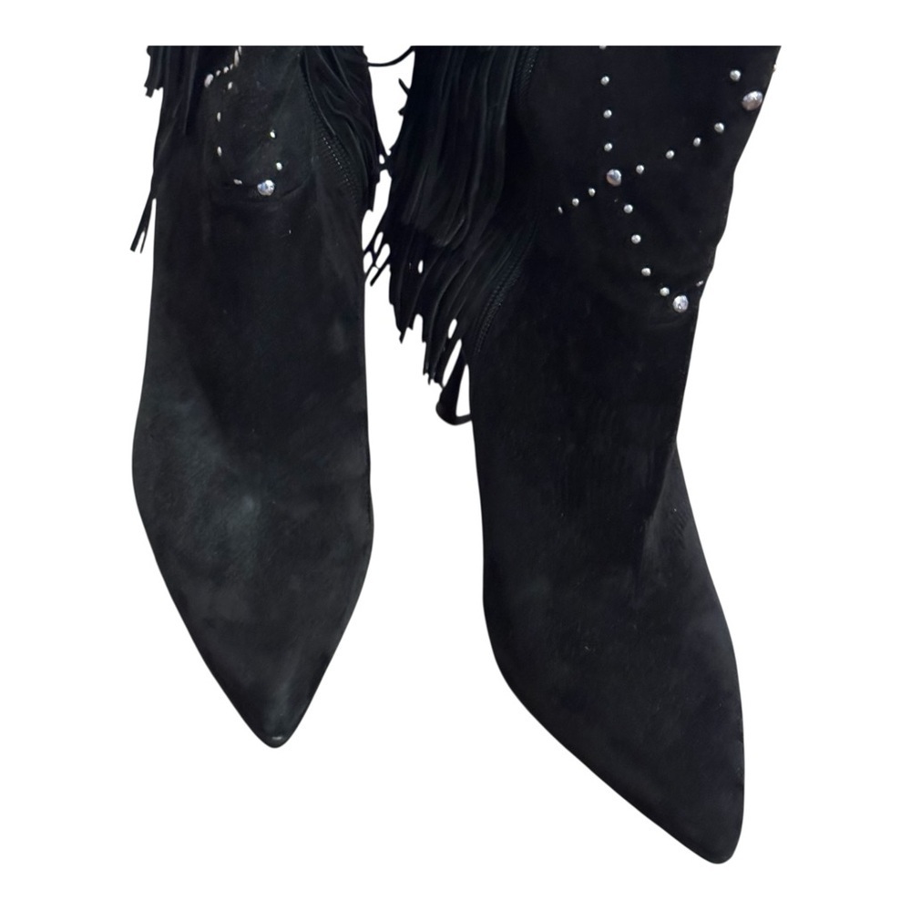 Vince Camuto Panaryaz Fringe Embellished Knee High Boot NWT - Picture 8 of 9